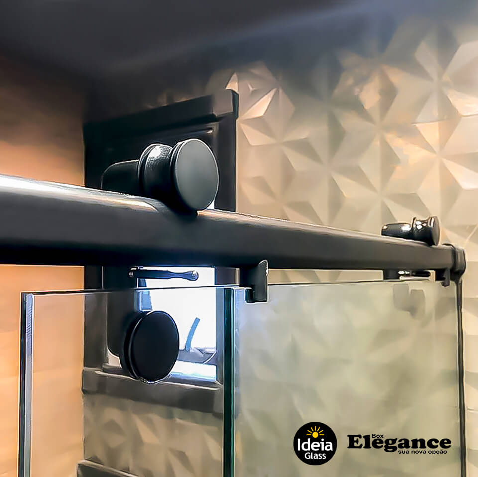 Box Elegance Incolor instalado em Brooklin — projeto Fast Vidro 3
